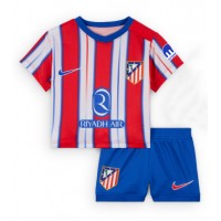 Camiseta Atletico Madrid Primera Equipación Replica 2024-25 para niños mangas cortas (+ Pantalones cortos)